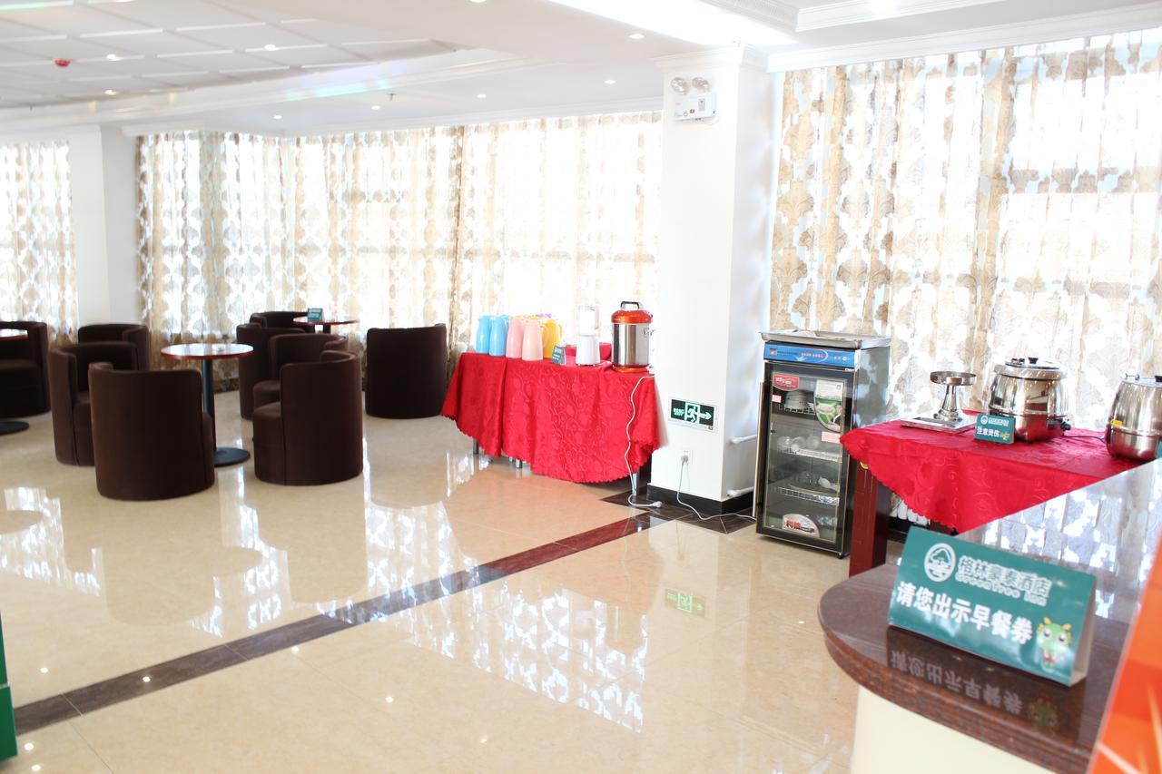 Greentree Inn Zhejiang Ningbo Dongqian Lake Yinxian Avenue North Mozhi Road Business Hotel Exterior foto